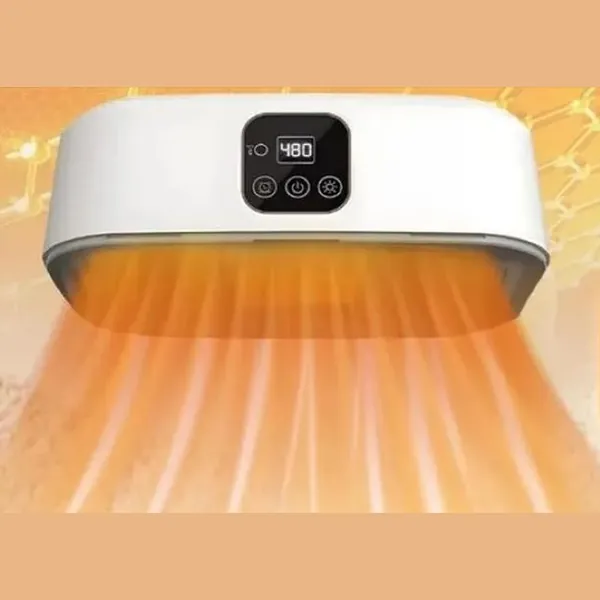 Unidad superior con calefactor PTC, pantalla digital y botones